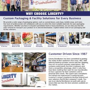 Liberty Distributors Market Served: Retail & POSLiberty Distributors: Why Choose Liberty One Sheet