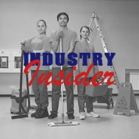 Young workers of cleaning company posing with their tools